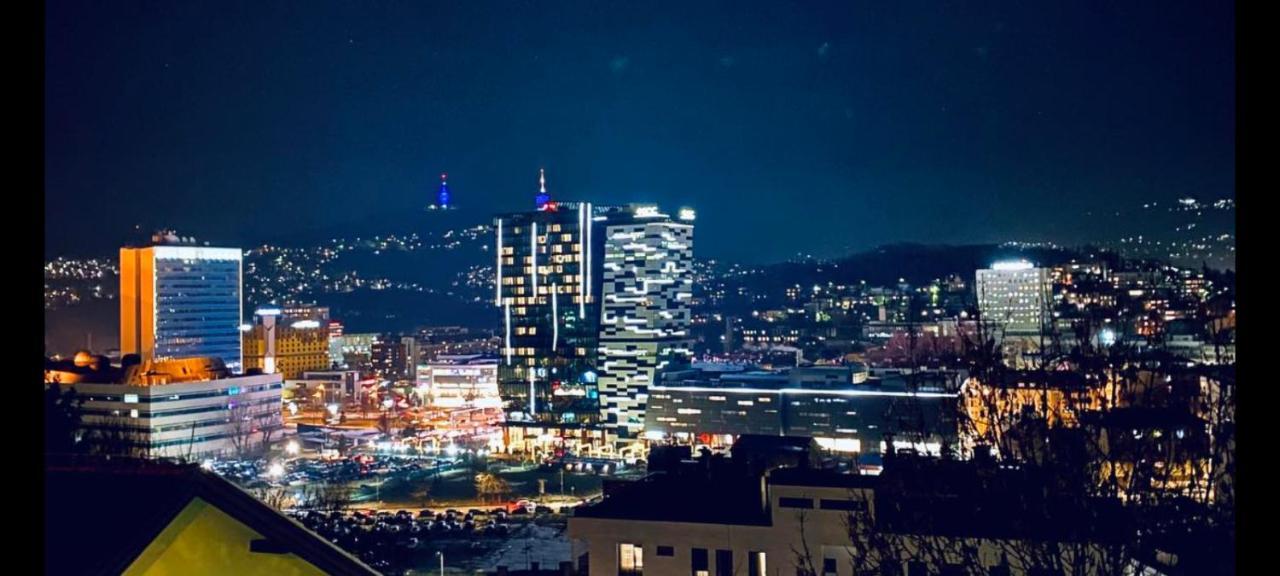 Beautiful View Of Sarajevo Center Apartment Exterior photo